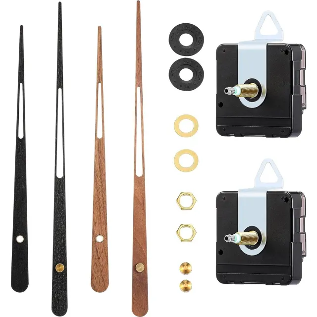 By Shane ByShane - Klok Bewegingsmechanisme met Lange Spade Klok Hands - DIY Wandreparatie Onderdelen