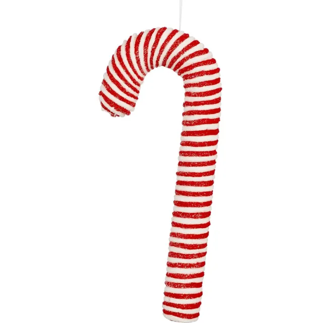 Mica Decorations kerstdecoratie zuurstok hangend - rood