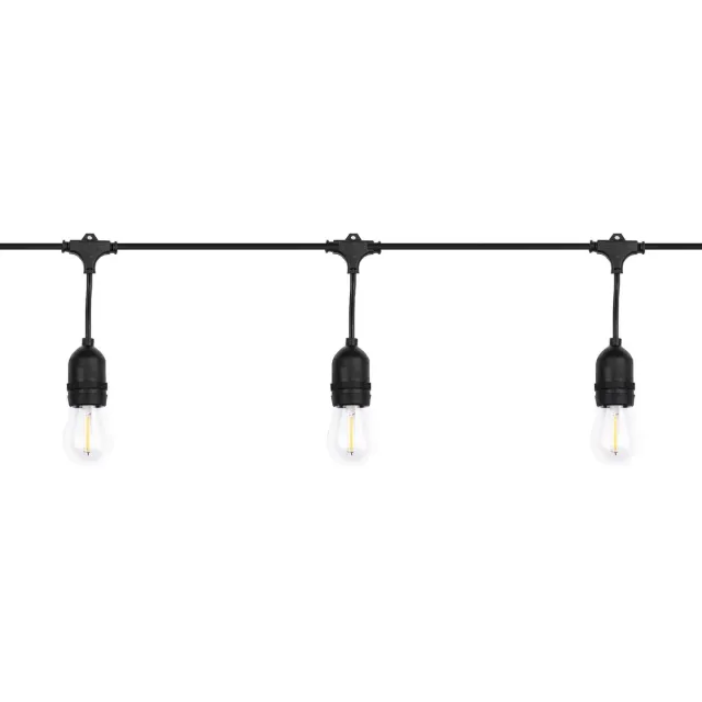 Grizzly Outdoor Verlengstuk 5 meter prikkabel met 5 filamentlampen warm wit 1 watt voor Grizzly Outdoor Prikkabels
