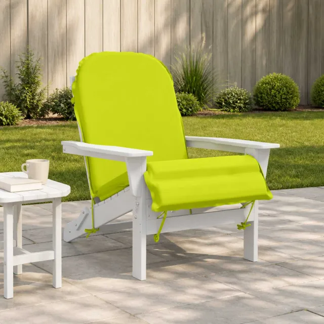 vidaXL Adirondack stoelkussen GEMERT 100% Polyester Helder groen