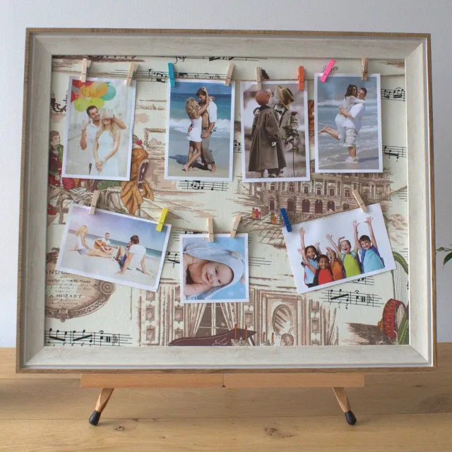 Ancient Wisdom Lrg DIY Peg Photo Frames - Mozart multicolor