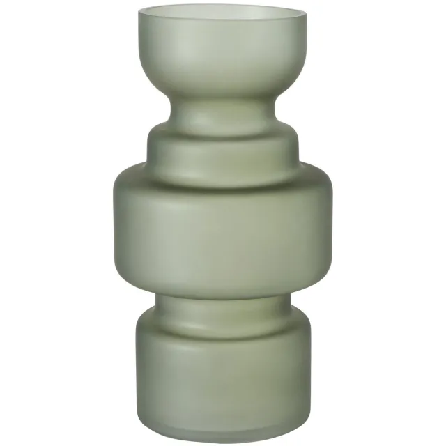 Boltze Vaas Bodena - mat groen glas - 30 cm - Boltze