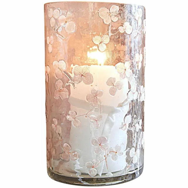 Loberon Windlicht Velindar helder/roze
