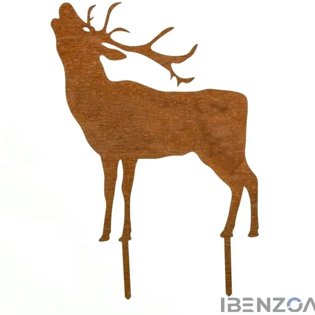Ibenzoa Tuinsteker - Roestlook - 46 cm - Cortenstaal