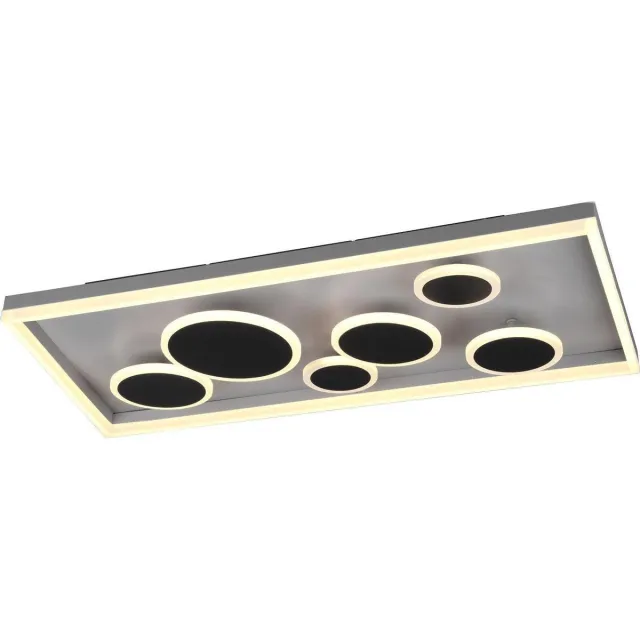 Trio Plafondlamp Harriet Antraciet 80 cm
