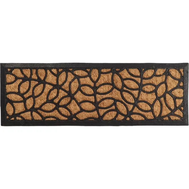 Luance Deurmat Kokos - bruin - kokos / rubber - rechthoek - 75 x 25 cm - deurmat - binnen / buiten