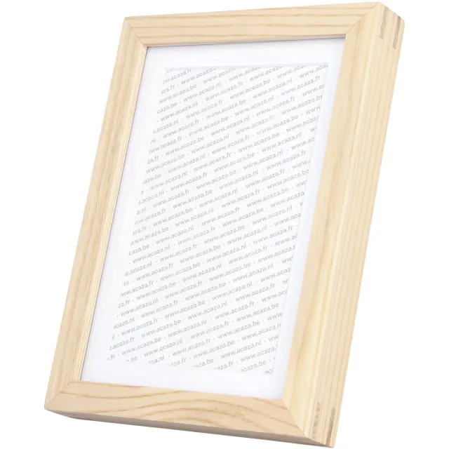 Acaza Fotolijst - Fotokader - Fotolijst 13x18 cm - Fotokader 13x18 cm - Essenhout - Naturel - Fotolijsten - Fotolijstje