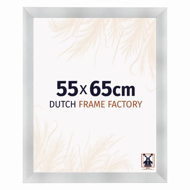 Dutch Frame Factory Fotolijst 55x65 cm - MDF - Aluminium Geborsteld - Praag