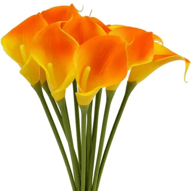 Viana Mini calla kunst geel 28cm 12 st