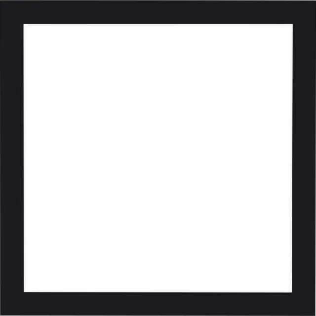 Dutch Frame Factory Fotolijst 45x45 cm - MDF - Zwart Hoogglans - Colonia