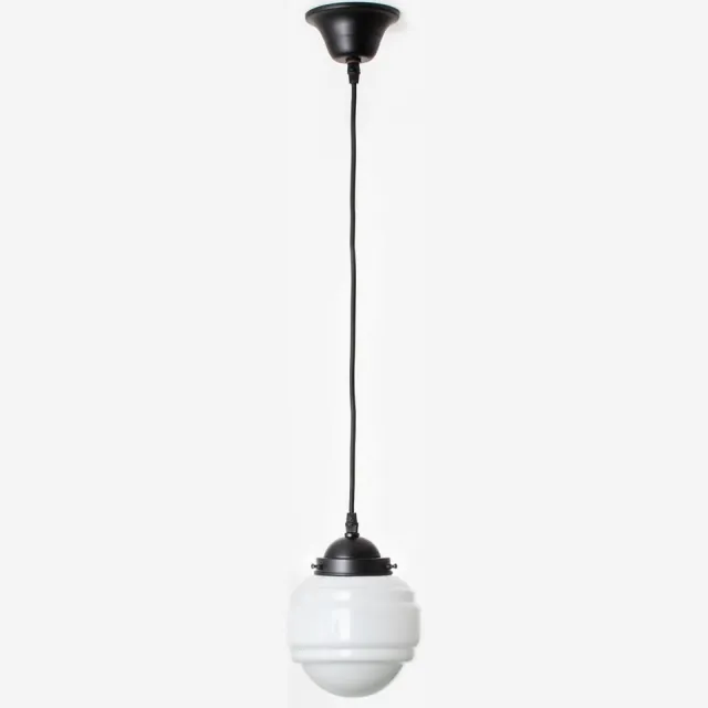 Coloured by Art Hanglamp aan snoer Polkadot Moonlight - Art Deco Trade Zwart