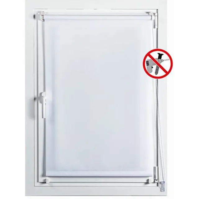 Stor Planet Rolgordijn Stor Planet Clip&Fix Ondoorzichtig Ivoor (120 x 180 cm) Overig