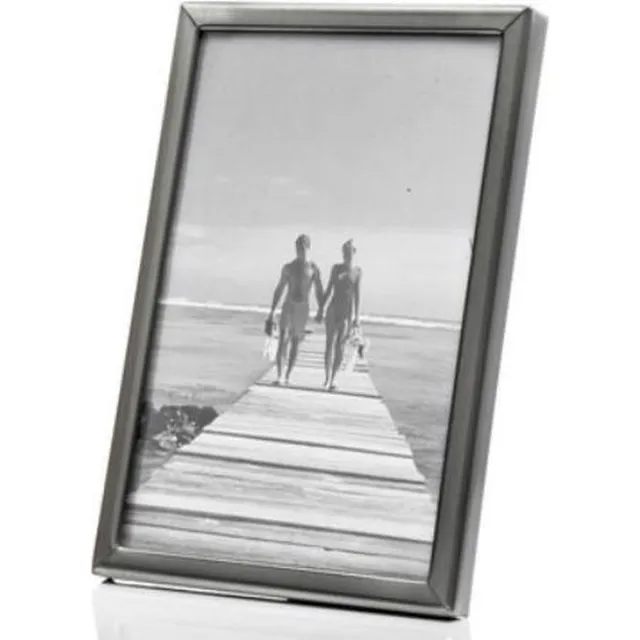 Alle lijsten AL - Mat Zilvere Fotolijst voor foto formaat 10x15cm