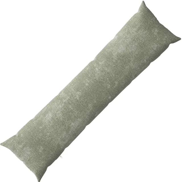 vidaXL Dekenkussen - HEERLEN - Groen - 40 - x - 145 - cm - Chenille - Stof