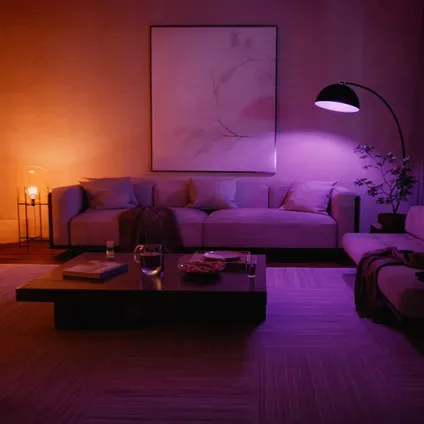 Philips Hue Slimme Ledlamp White And Color Ambiance - A60 - 810lm - E27 - 6w - 3 Stuks Wit