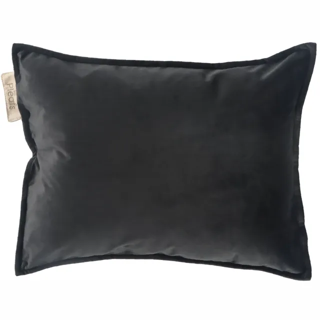 Pleafs Sierkussen - Plush - Onyx - 45x60cm - Inclusief binnenkussen