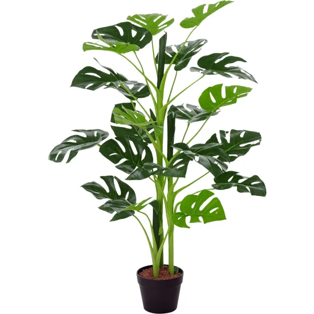 Outsunny Kunstplanten - PE - 16x16x100cm - Groen Groente