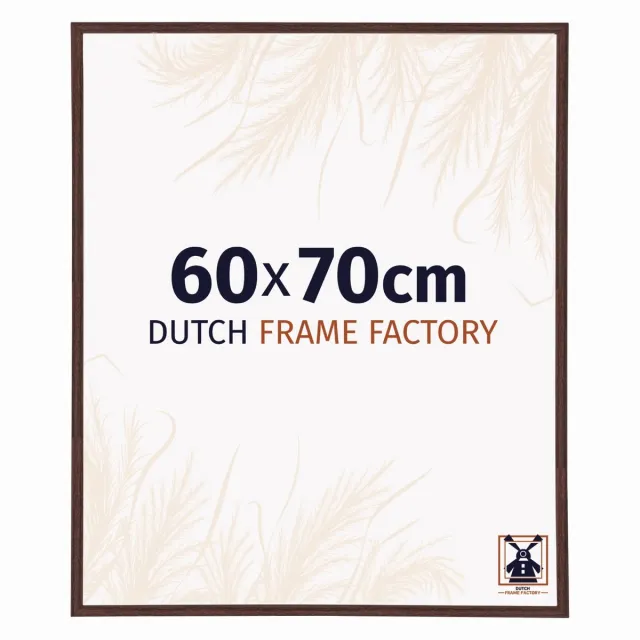 Dutch Frame Factory Fotolijst 60x70 cm - Kunststof - Bruin - Angers