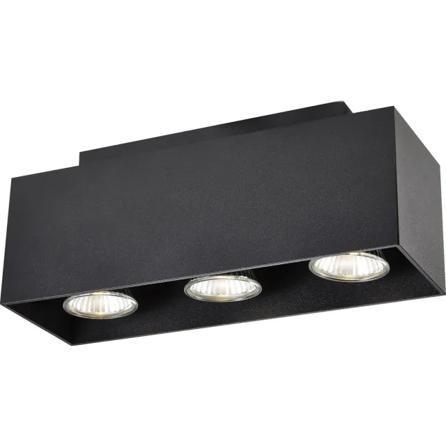 Fantasia Kubo Zwart 3X 5W Led Gu10 Dimbaar Incl.