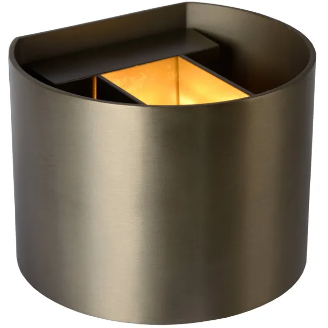 Lucide XIO - Wandlamp - LED Dimb. - G9 - 1x3,5W 2700K - Verstelbare stralingshoek - Roest bruin koffie