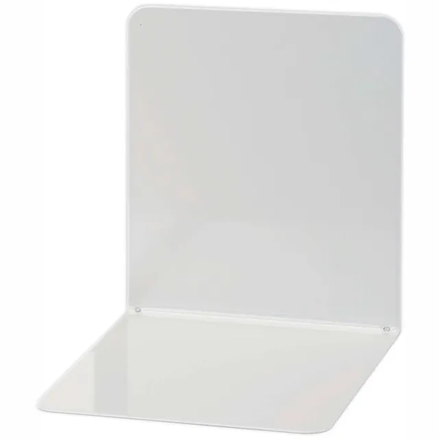 Maul Boekensteunen staal 14 x 12 x 14 cm grijs