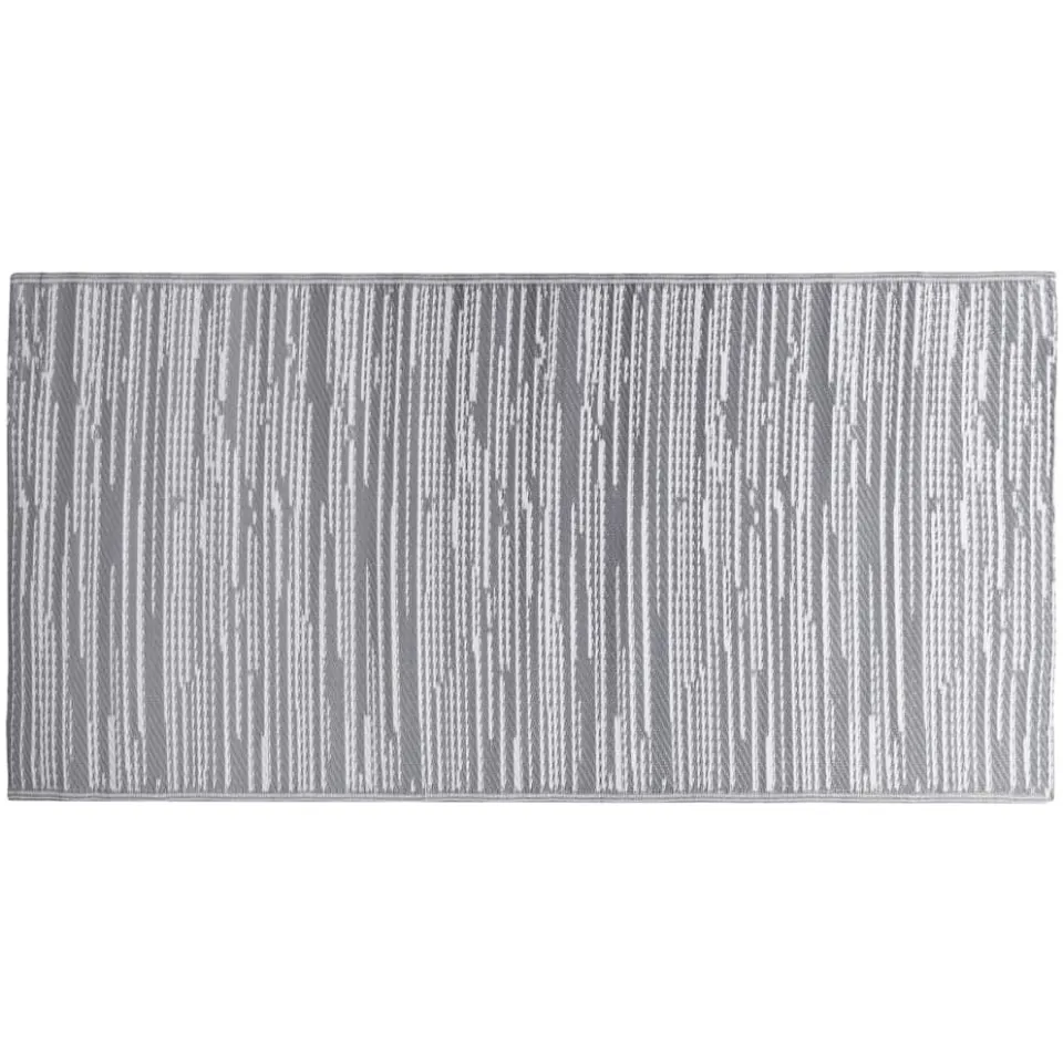 vidaXL Buitenkleed ARAKIL 190x290 cm PP grijs