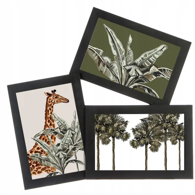Atmosphera Créateur d'intérieur® Moderne Zwarte Fotolijst voor 3 Foto's 10x15 cm