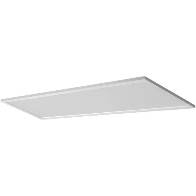 Osram Planon Plus plafondlamp in wit met geavanceerde LED-technologie, 36 W, rechthoekige vorm (1200 x 300 mm), neutraal witte lichtkleur bij 4000 K, aluminium behuizing, matte PMMA diffuser
