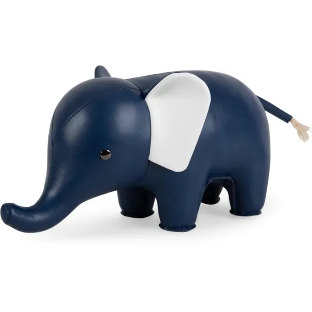 Zuny Olifant-Boekensteun-Midnight-Blue donkerblauw,wit