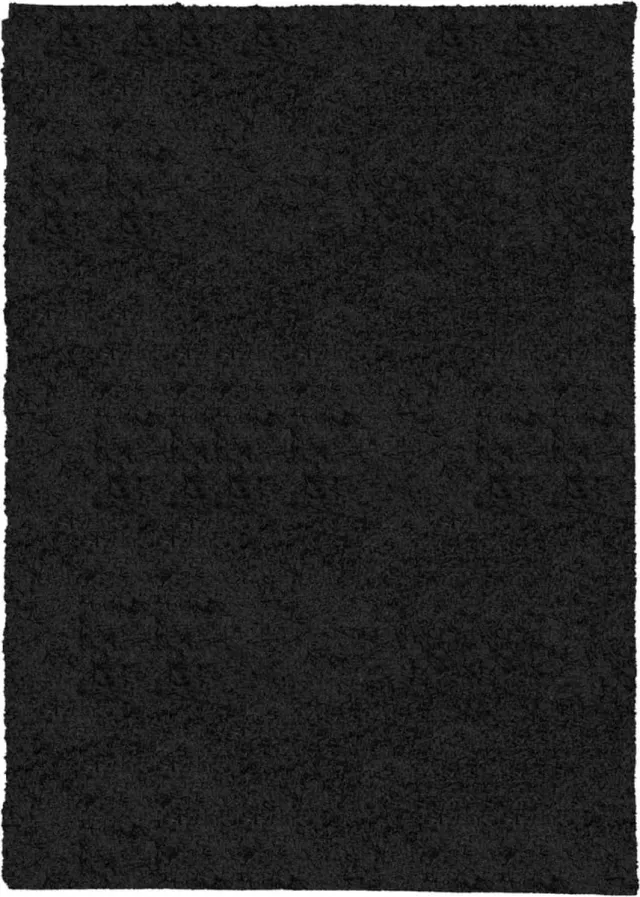 vidaXL Vloerkleed - PAMPLONA - shaggy - hoogpolig - modern - 200x280 - cm - zwart