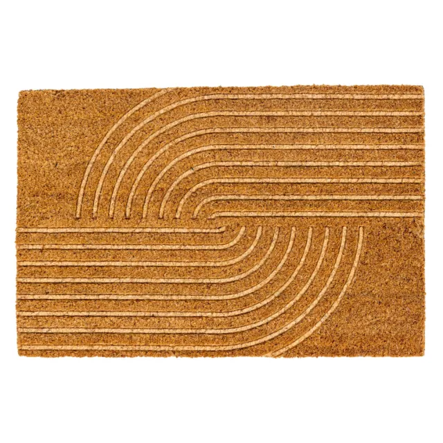 Hamat deurmat Ruco Embossed Curves (40x60 cm) naturel