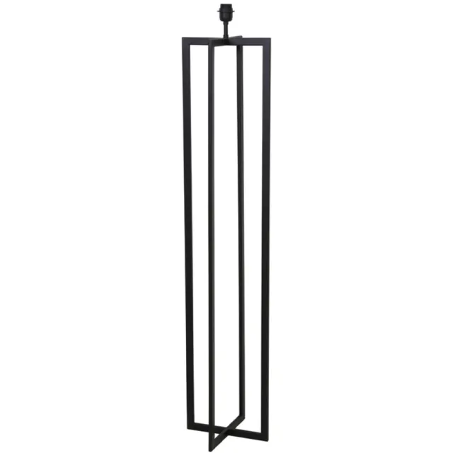 Light & Living Vloerlamp Mace mat zwart