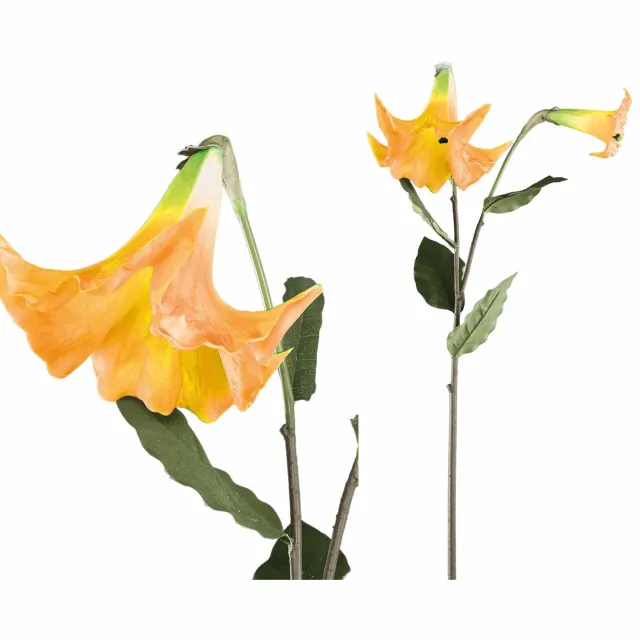 PTMD Kunstbloem Tuin - 48x23x96 cm - Kunststof - Wit