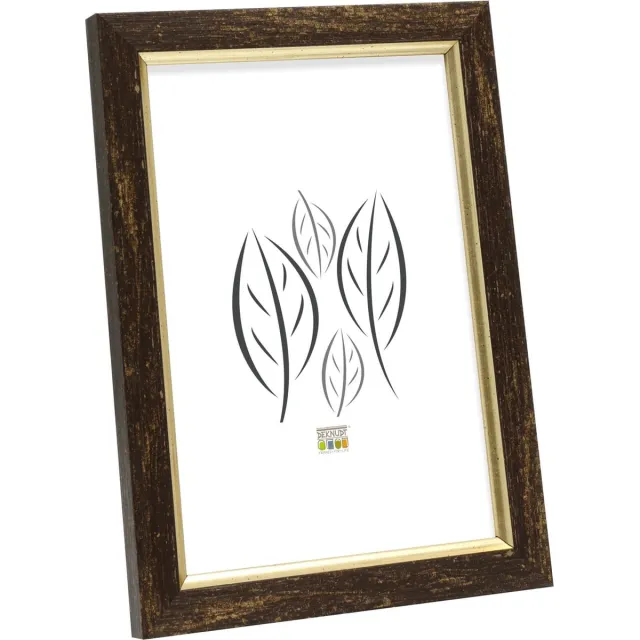 Deknudt Frames fotolijst S46AA3 - goudkleur met biesje - foto 15x20 cm