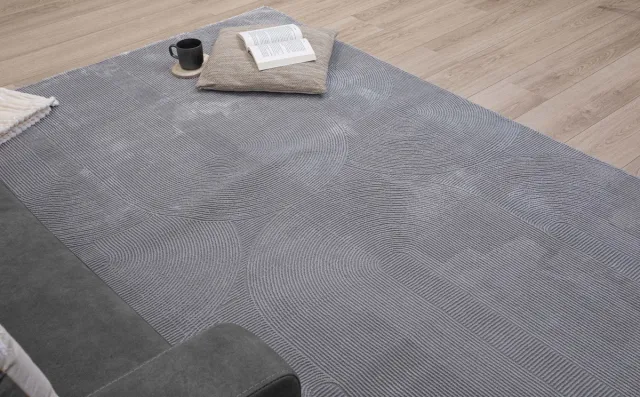 flycarpets Aurelia Modern Vloerkleed - Grijs - 200x290 cm