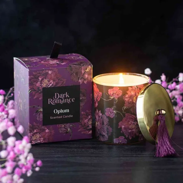 Something Different Dark Romance Opium Geurkaars - Zwart