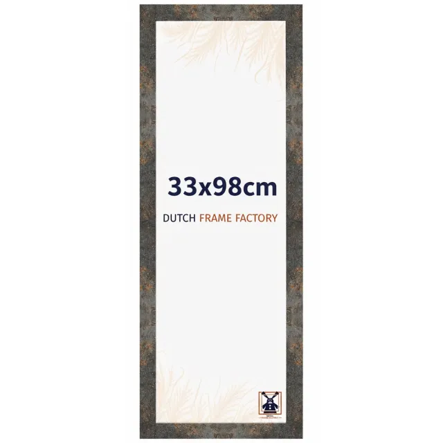 Dutch Frame Factory Fotolijst 33x98 cm - MDF - Geoxideerd Metaal - Benno