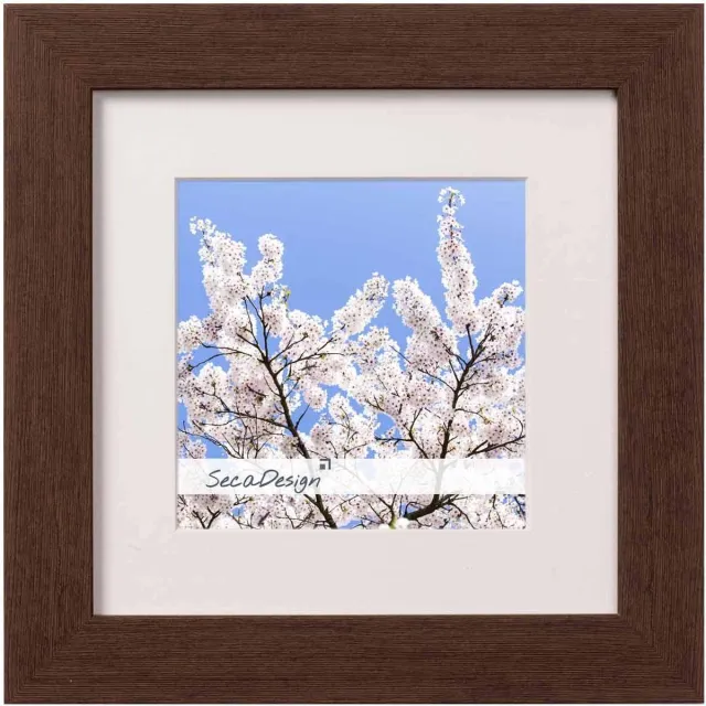 SecaDesign Forest Fotolijst - Fotomaat 30x30 / 20x20 cm - Bruin