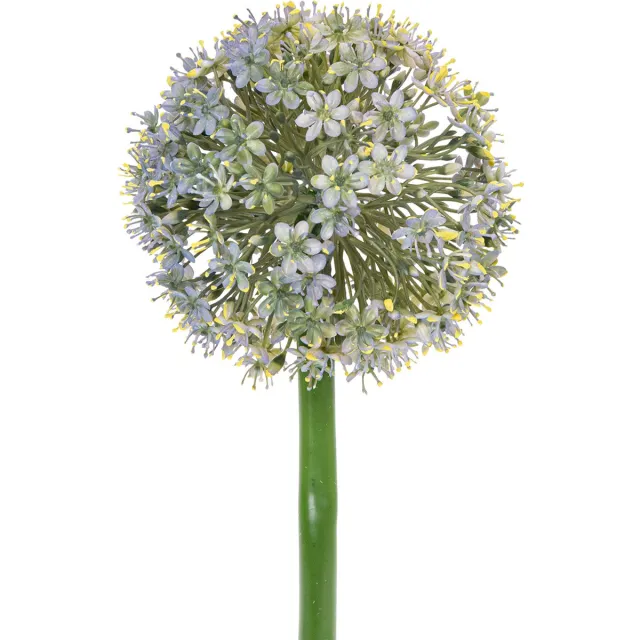 Viana Kunstmatige Allium-bloemtak, levensecht uiterlijk, 90 cm wit
