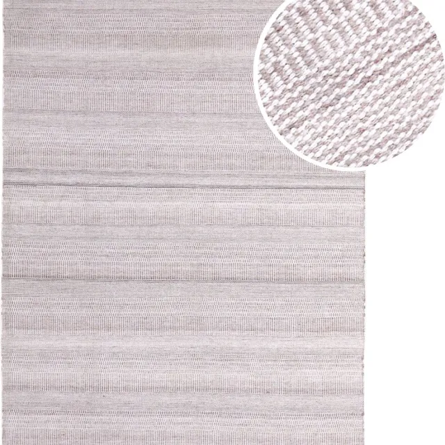Axi Palma Buitenkleed – Rechthoekig – 200 x 290 cm – Roze – Geometrisch patroon - Buitenkleed – Buitentapijt – Weer- en UV-bestendig – Plat geweven – Tuintapijt – Voor binnen en buiten