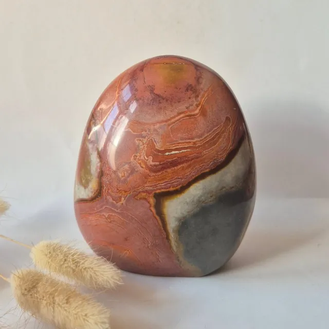 Moonlight Gemstones Edelsteen Spiritueel Statement piece Polychrome Ocean Jasper Freeform – 824 g Meerkleurig