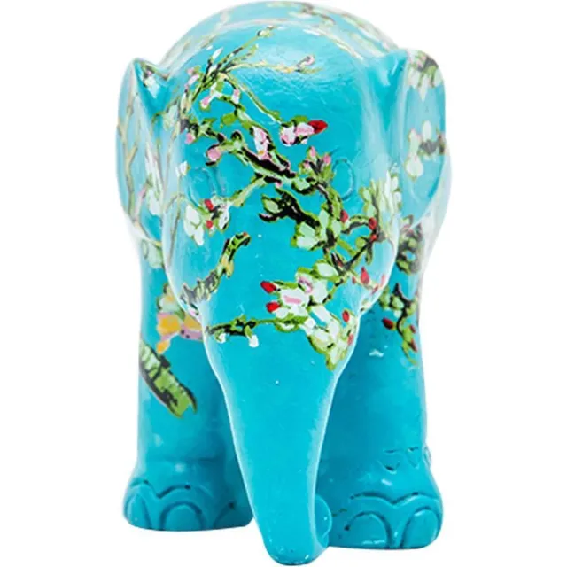 Elephant Parade Almond Blossoms 15 cm Handgemaakt Olifantenstandbeeld Multi