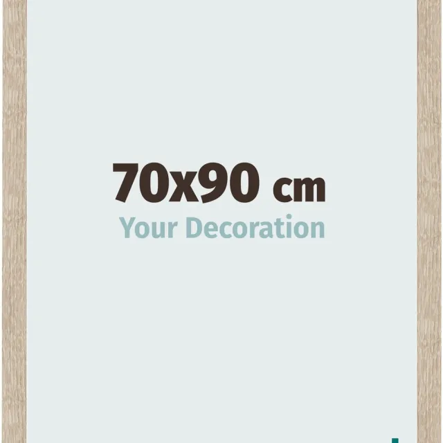 yd. Your Decoration - Fotolijst 70x90 cm - MDF - Sonoma Eiken - Bologna