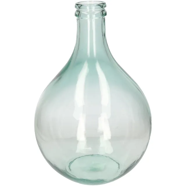 Deco by Boltze Vaas Nalani - glas - smalle hals - D29 x H43 cm - bloemenvaas Transparant