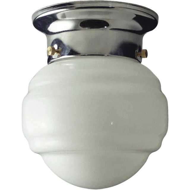 Thomas Klaus Weimar - Bauhaus Plafondlamp - Vintage Design - Plafonnière wit