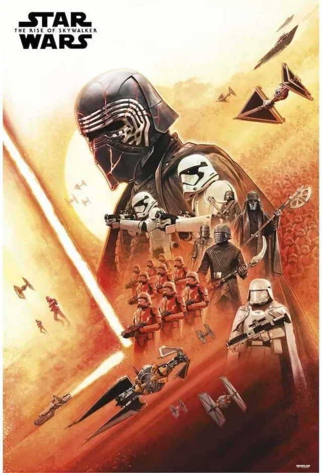 Grupo Erik Poster Star Wars Episodio IX Primera Orden 61x91,5cm Divers
