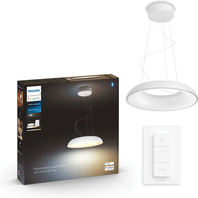 Philips Hue Amaze LED hanglamp - wit - aanpasbaar wit en gekleurd licht - slimme verlichting