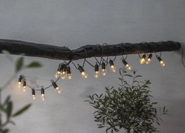 RTM Lighting Prikkabel 450cm met 16 lampjes -Warm Wit