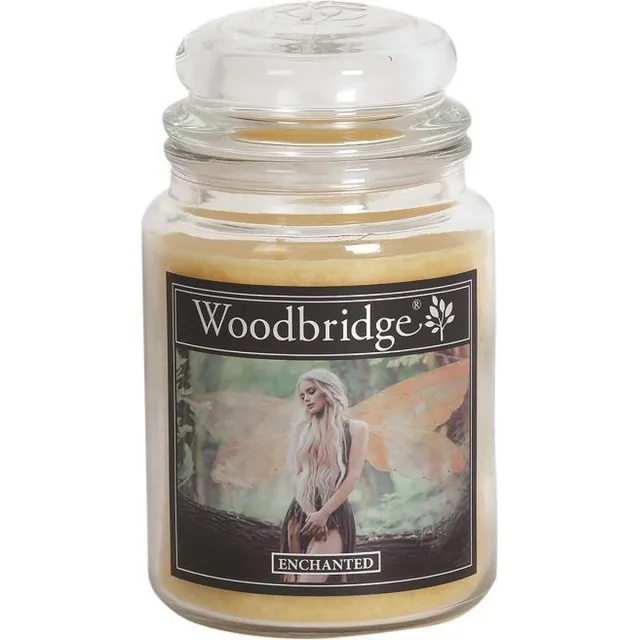 Woodbridge Enchanted 565g Large Candle met 2 lonten vanille