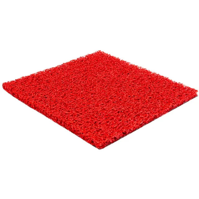 Rubbermagazijn Spaghettimat rood - 80x120cm - Schoonloopmat - Entreemat - Deurmat